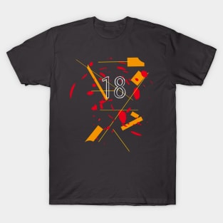 abstract 18 T-Shirt